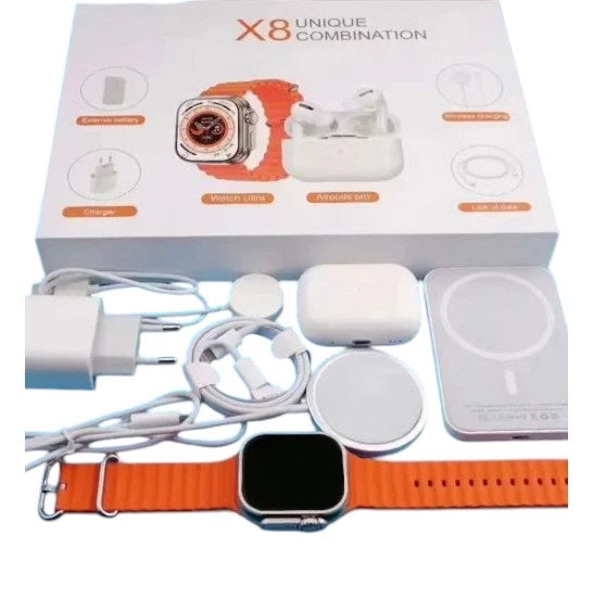 COMBO RELOJ INTELIGENTE X8