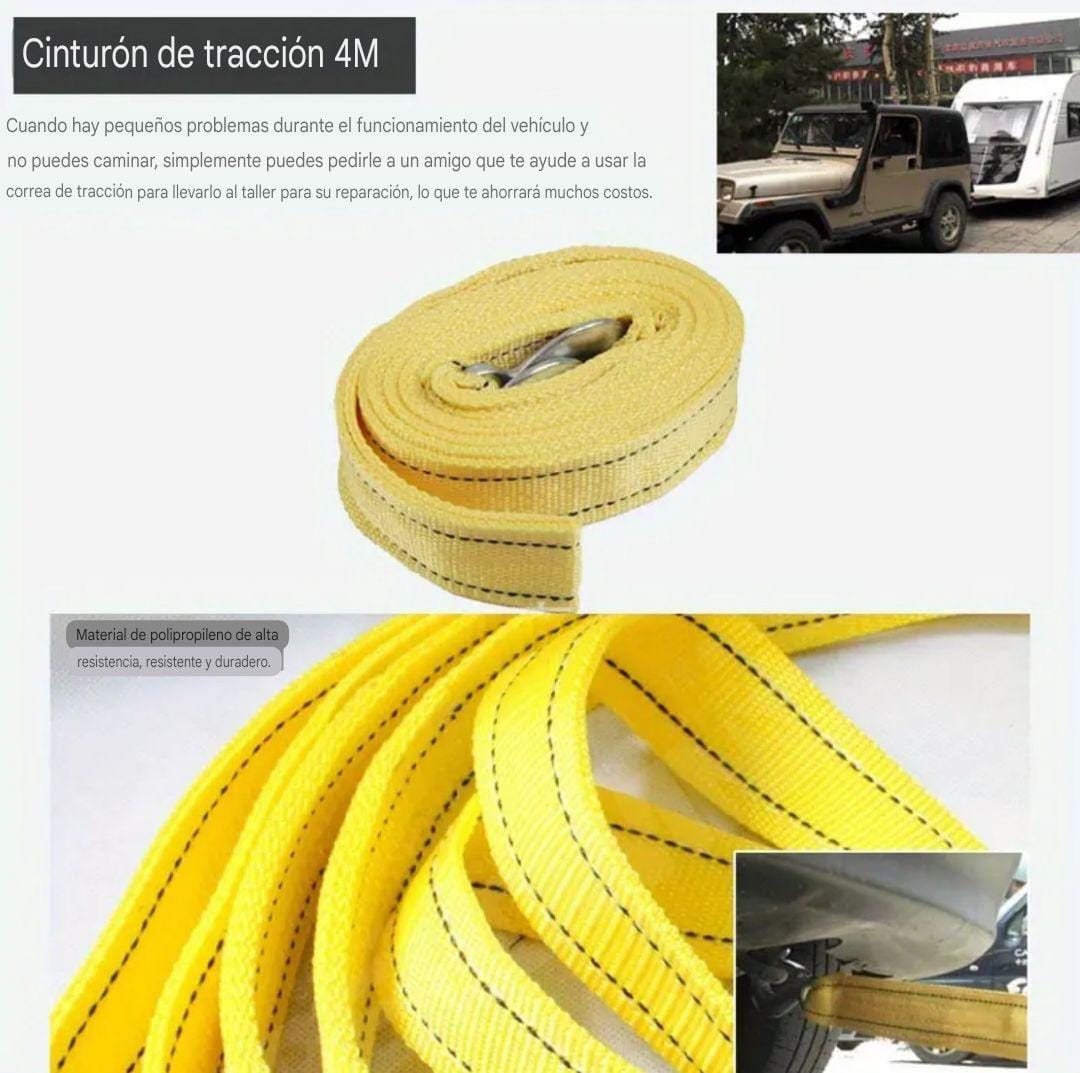Kit Caja Herramientas Seguridad De Auto