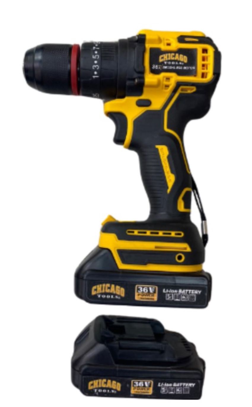 Taladro Inalambrico 36V Con Herramientas