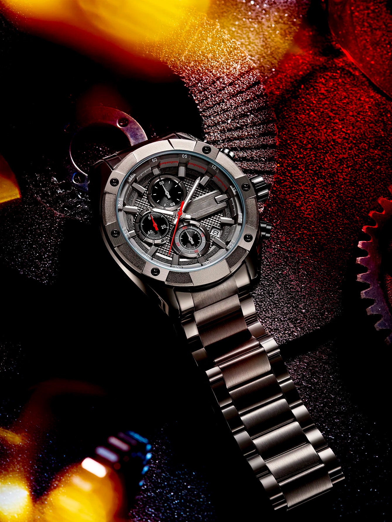 Reloj G-force H4027g Cronografo Funciona