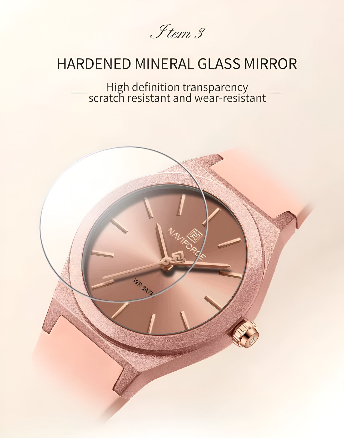 Reloj Naviforce Sport Nf5056 Mujer Goma